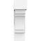 Ekena Millwork Standard Olympic Architectural Grade PVC Bracket with Block Ends, 3"W x 12"D x 12"H BKTP03X12X12OLY05 - alternate 4
